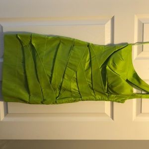 Fun green cocktail dress